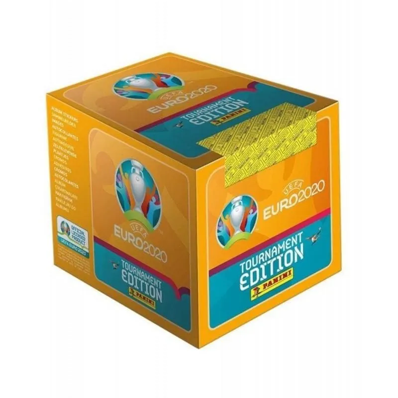 2020 Panini Euro Cup Sticker Box