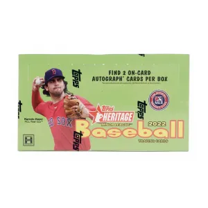 2022 Topps Heritage Minor League Baseball Hobby Box