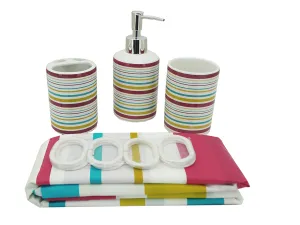 67877, 16pc Bathroom Accessory Set