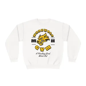 A HOWLING GOOD WORKOUT - CREWNECK