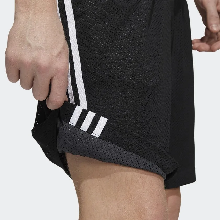 ADIDAS BBALL SHORT BLACK / WHITE