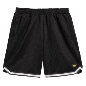 ADIDAS TYSHAWN B BALL SHORTS BLACK / WHITE