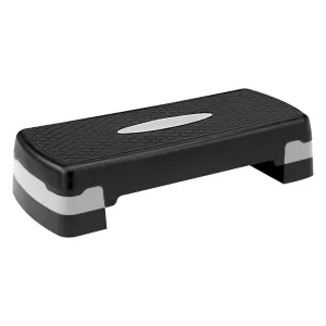 Aerobic Stepper - 68 Step 68Cm Black/Grey