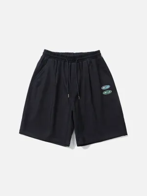 AlanBalen® - Embroidery Badge Shorts