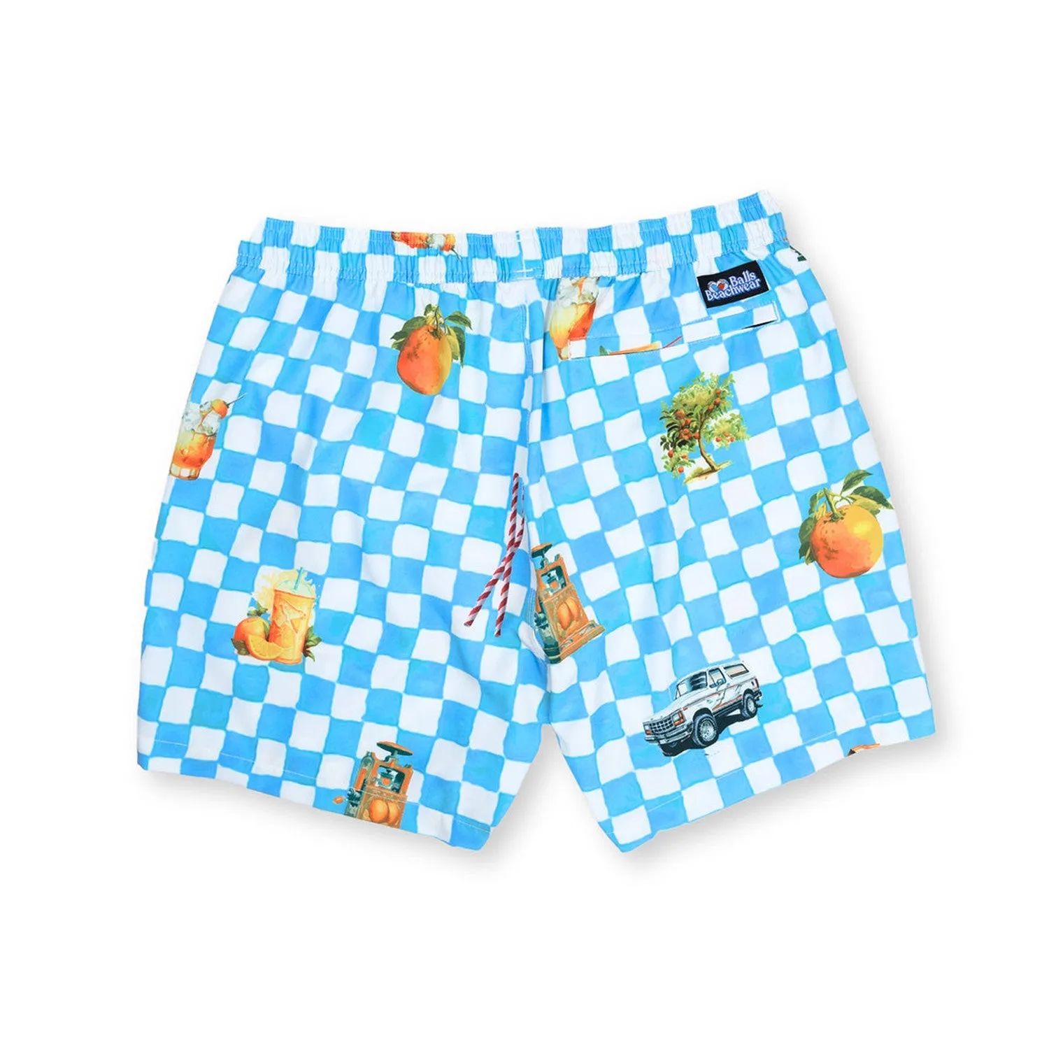 Balls Beachwear Fresh Squeezed Swim Trunks