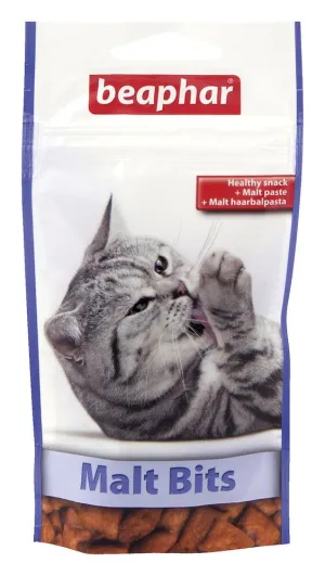 Beaphar Hairball Malt Bits Cat Treat 75 Treats