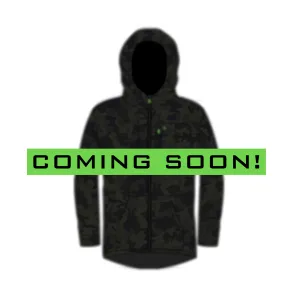 Blackout Bassin' Camo Zip Hoodie