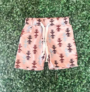 Boys Aztec Shorts