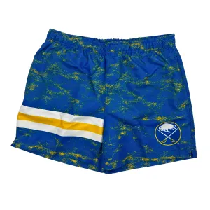 Buffalo Sabres Royal & Gold With Primary Logo Swim Trunks