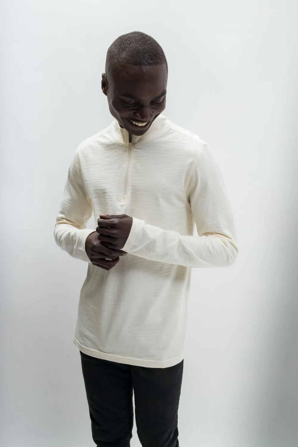 Discovery | Men's Long Sleeve ¼ Zip Top