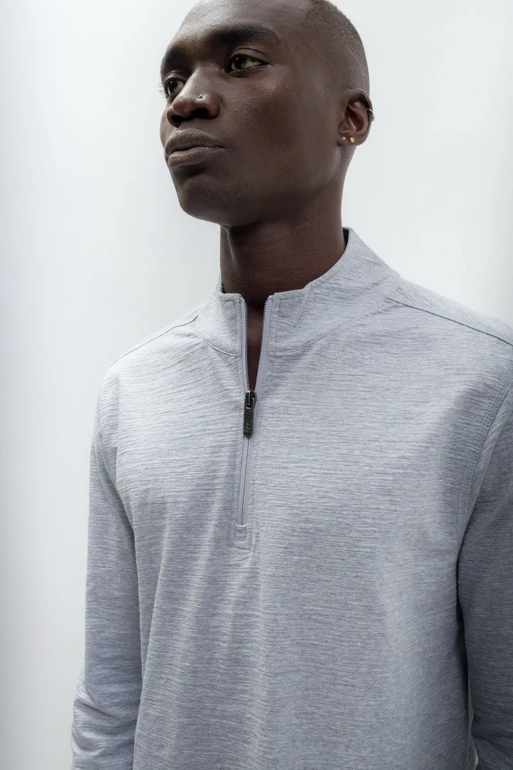 Discovery | Men's Long Sleeve ¼ Zip Top