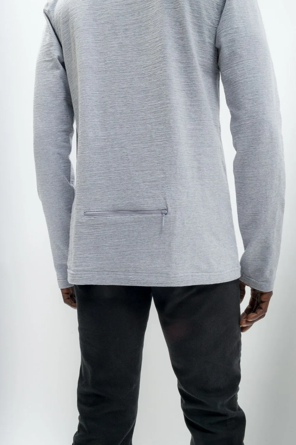 Discovery | Men's Long Sleeve ¼ Zip Top