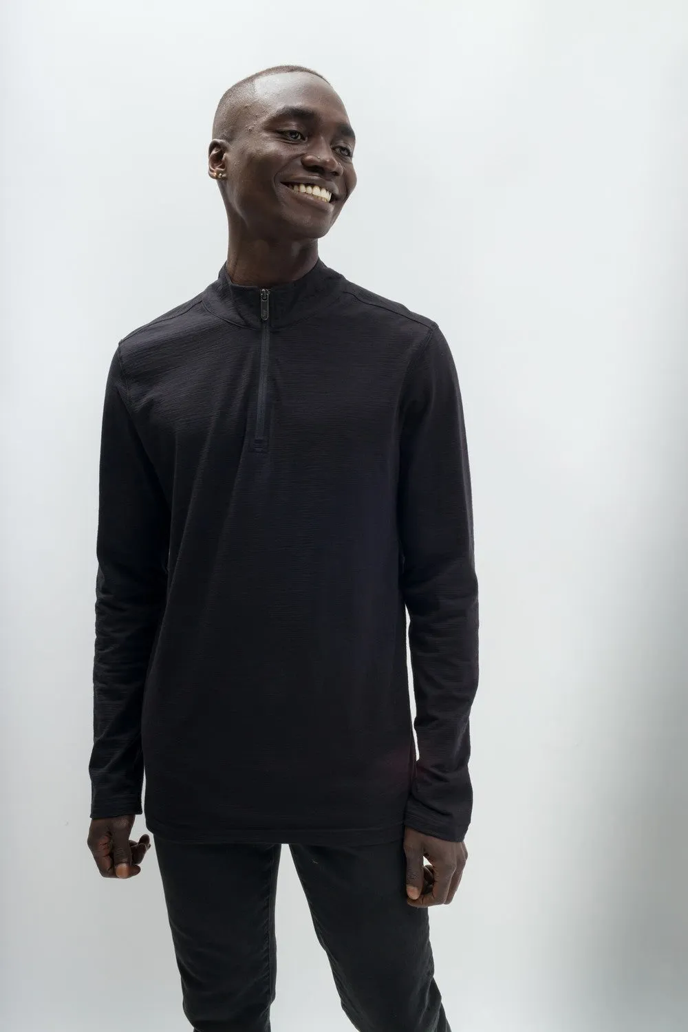 Discovery | Men's Long Sleeve ¼ Zip Top