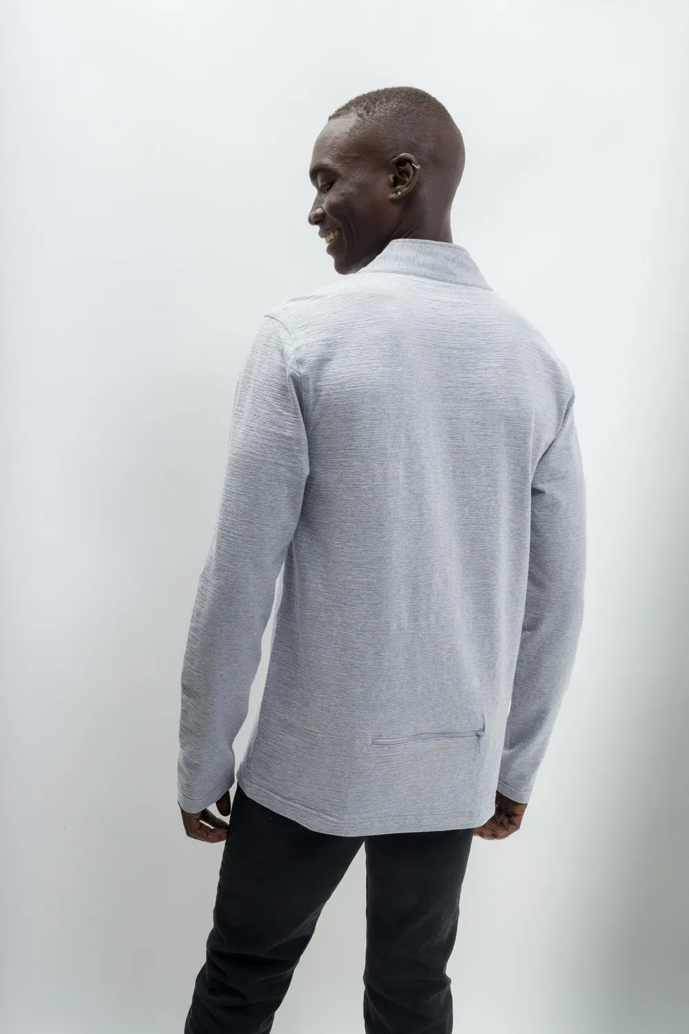 Discovery | Men's Long Sleeve ¼ Zip Top