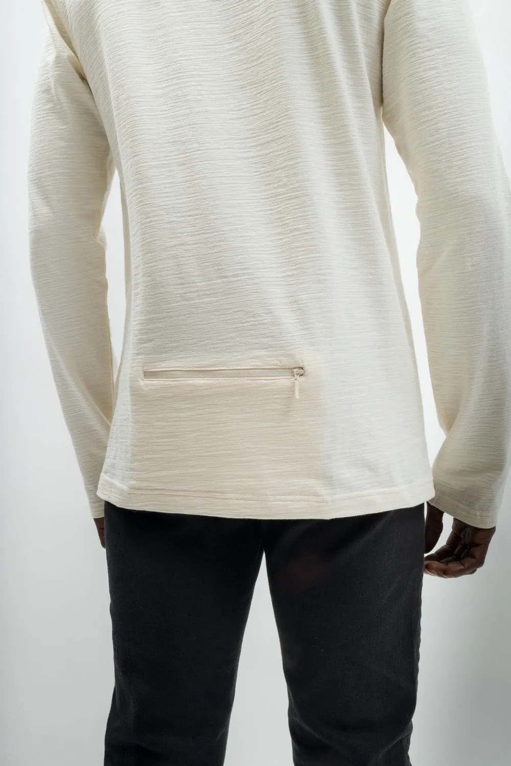 Discovery | Men's Long Sleeve ¼ Zip Top