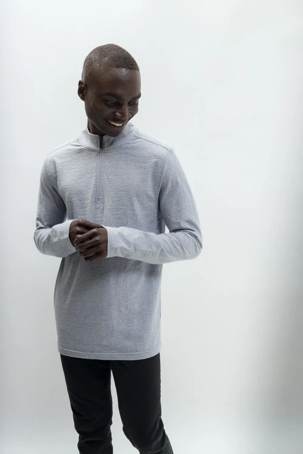 Discovery | Men's Long Sleeve ¼ Zip Top