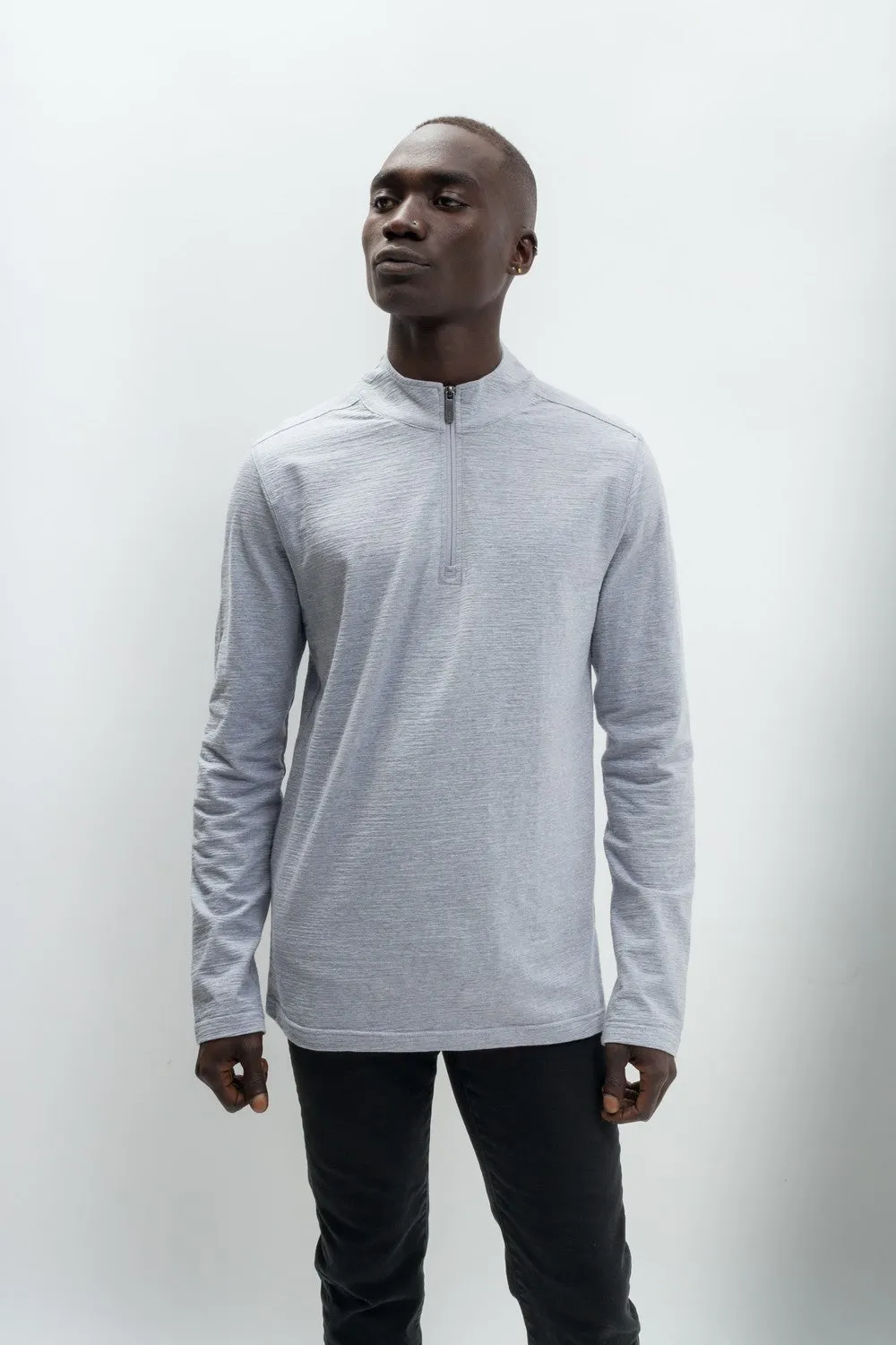 Discovery | Men's Long Sleeve ¼ Zip Top