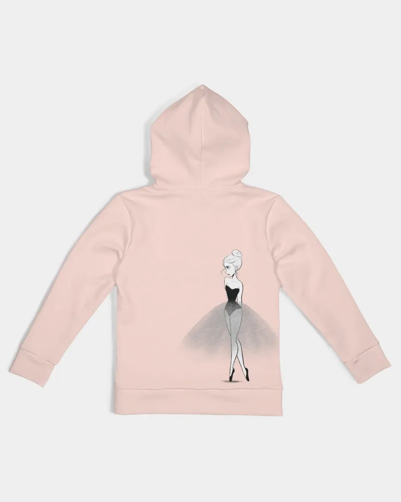 DOLLY DOODLING Ballerina Dolly pink Kids Hoodie