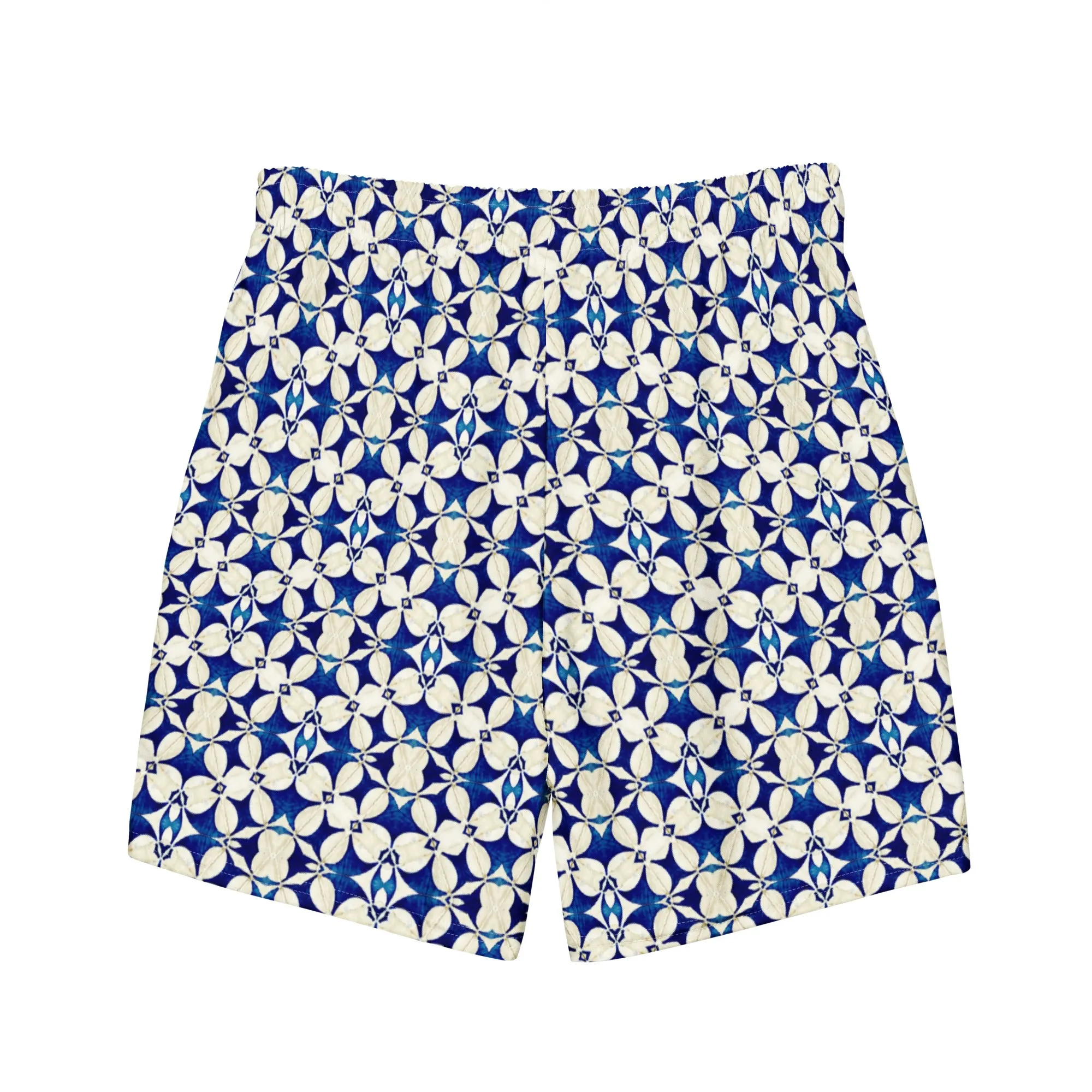 Floral print swimming trunks for men