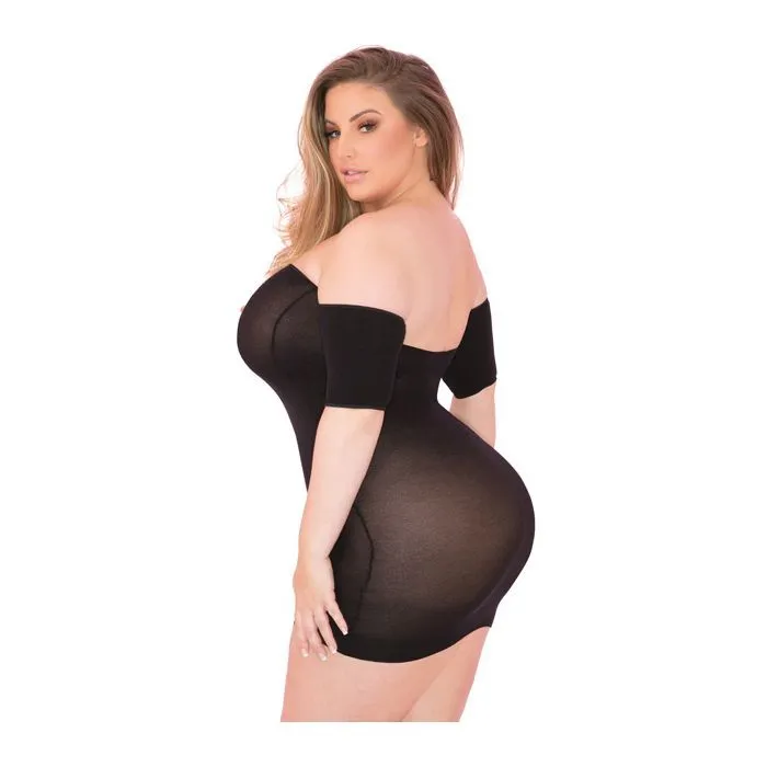 Got ALL Night! Plus Size Lingerie Dress