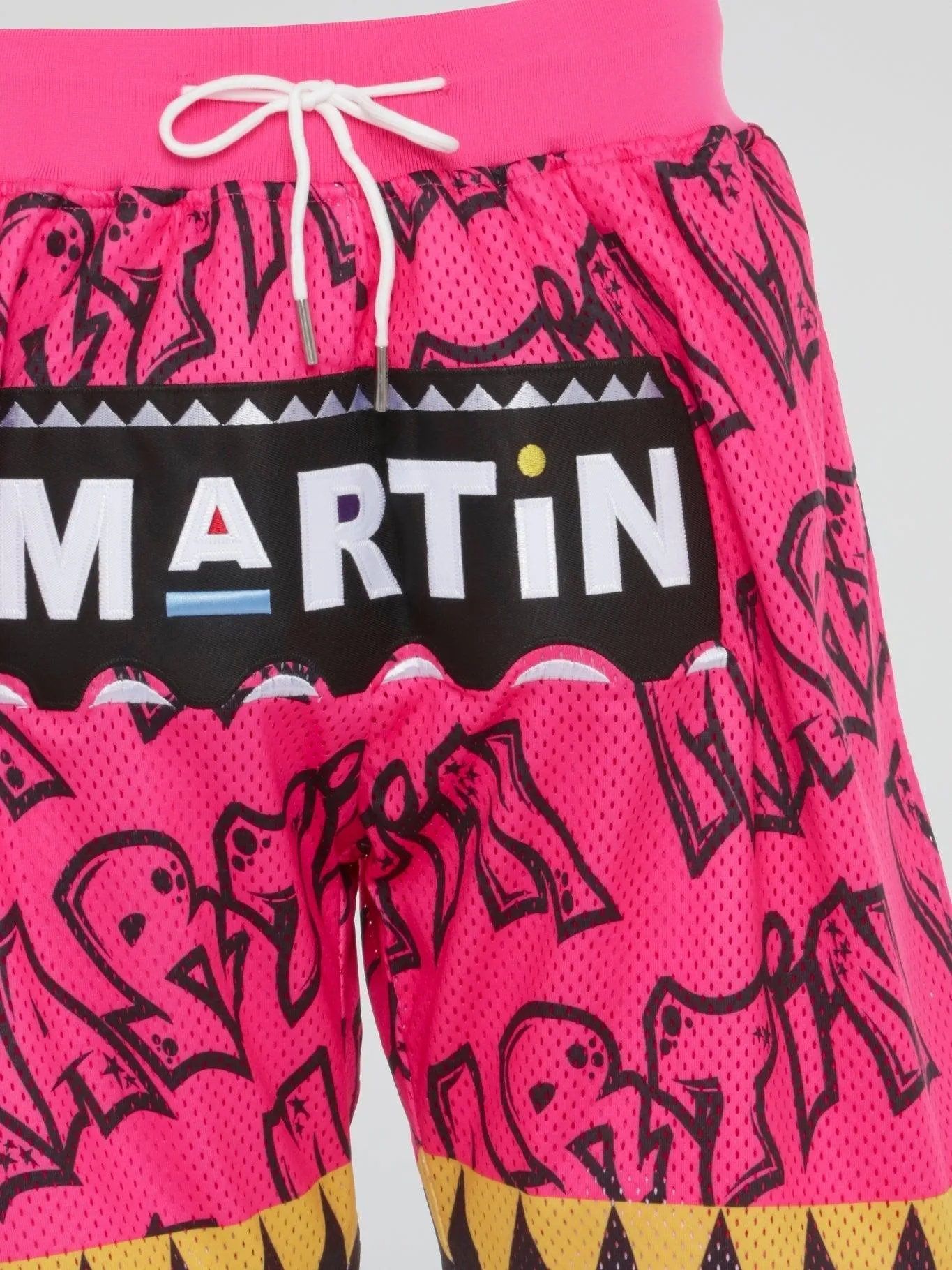 Headgear - Pink Martin I'm The Man Basketball Shorts