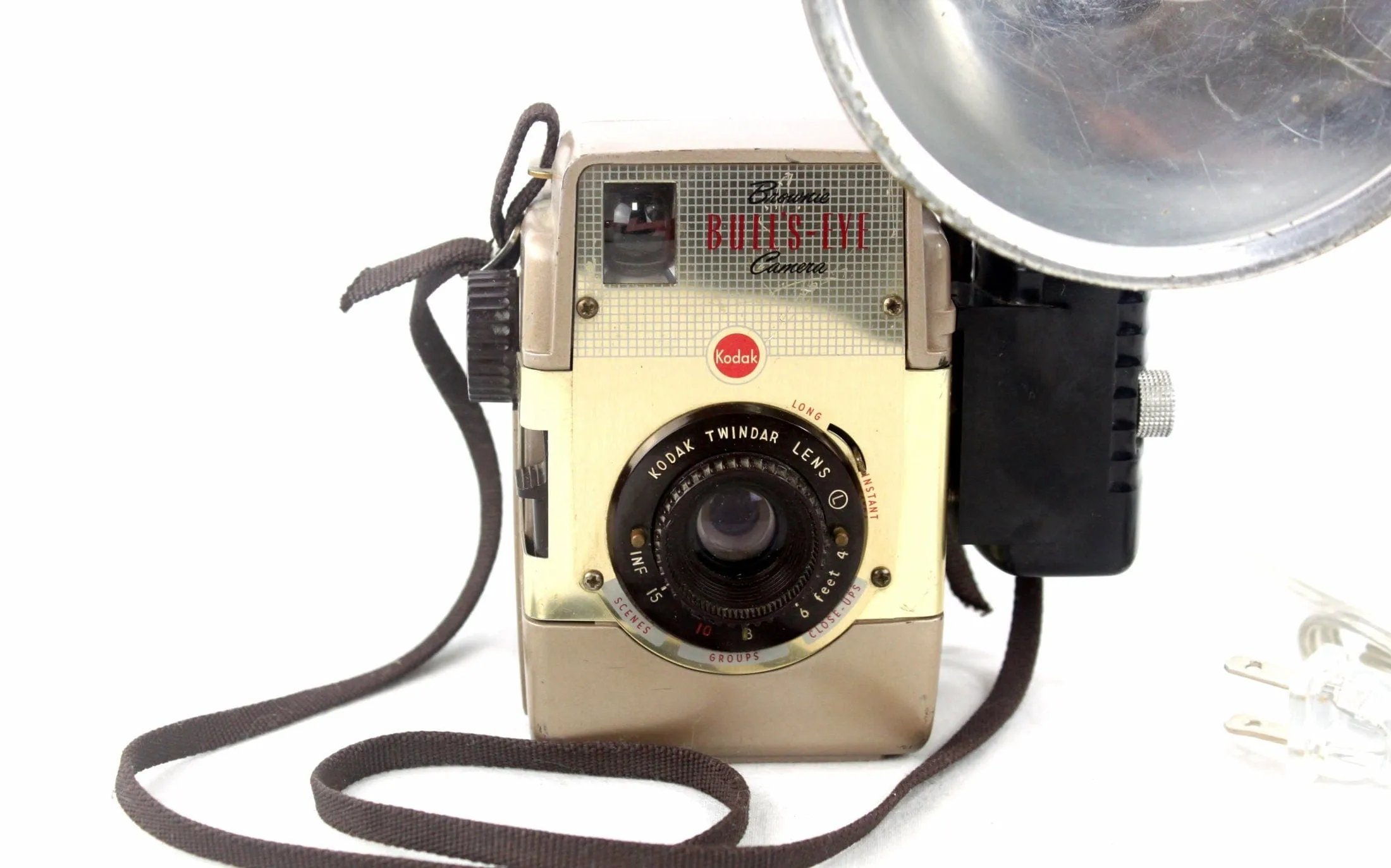 LED Reading Lamp - Gold-Version Kodak Brownie Bull's Eye Vintage Camera