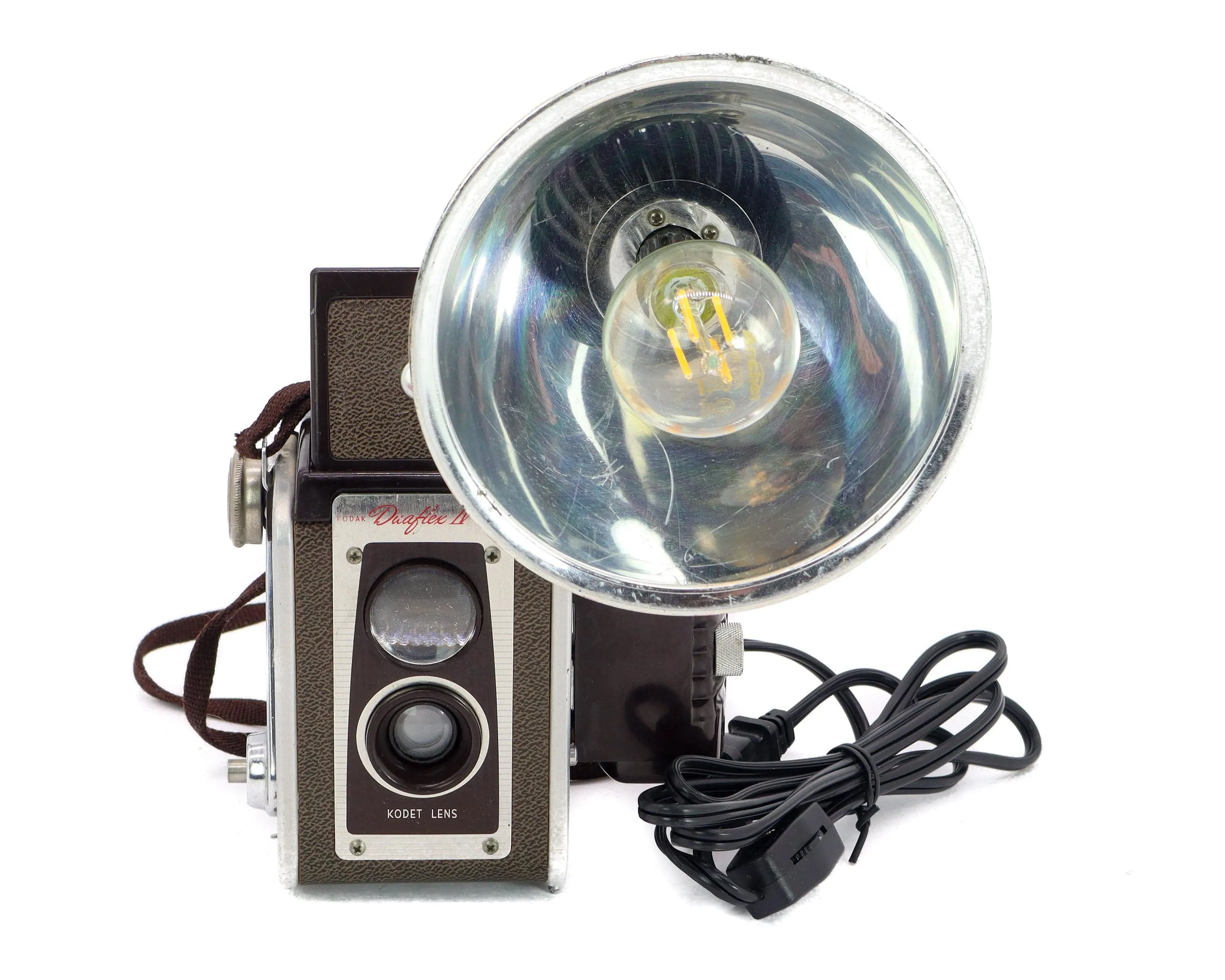 LED Reading Lamp - Kodak Duaflex IV Kodet Lens Vintage Camera