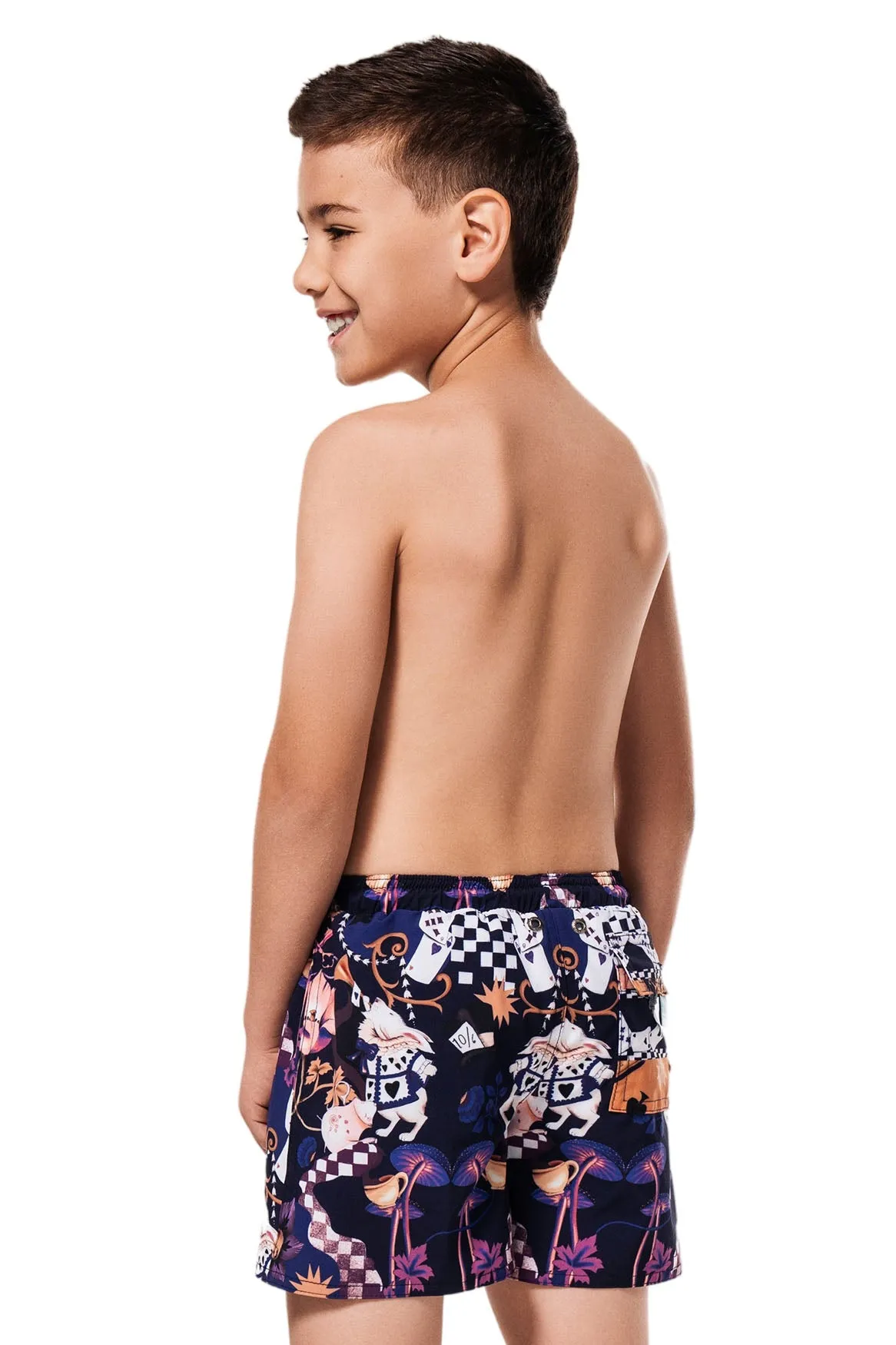 LIAM WONDERLAND SWIM TRUNKS - KIDS