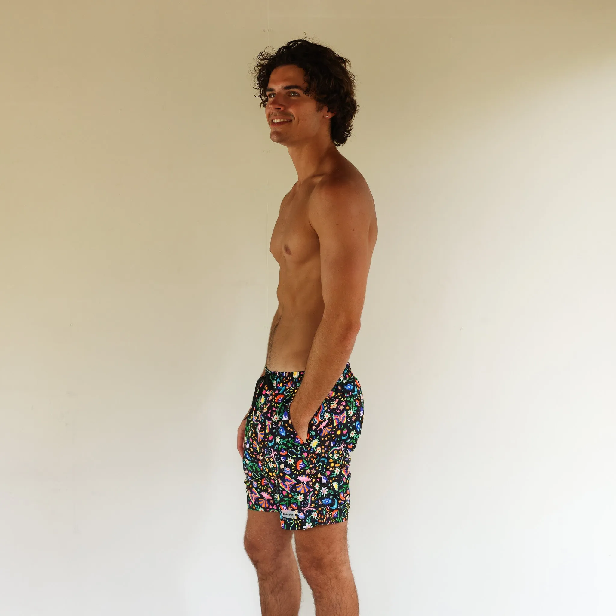 Men's Swim Trunks - Midnight Drive