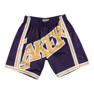 NBA Big Face Short Lakers 1996