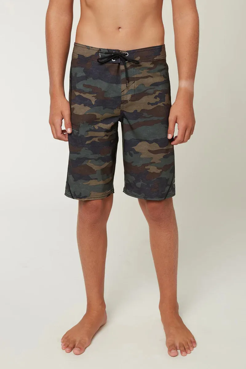 O'Neill Boys Hyperfreak S-Seam Boardshort -CAMO