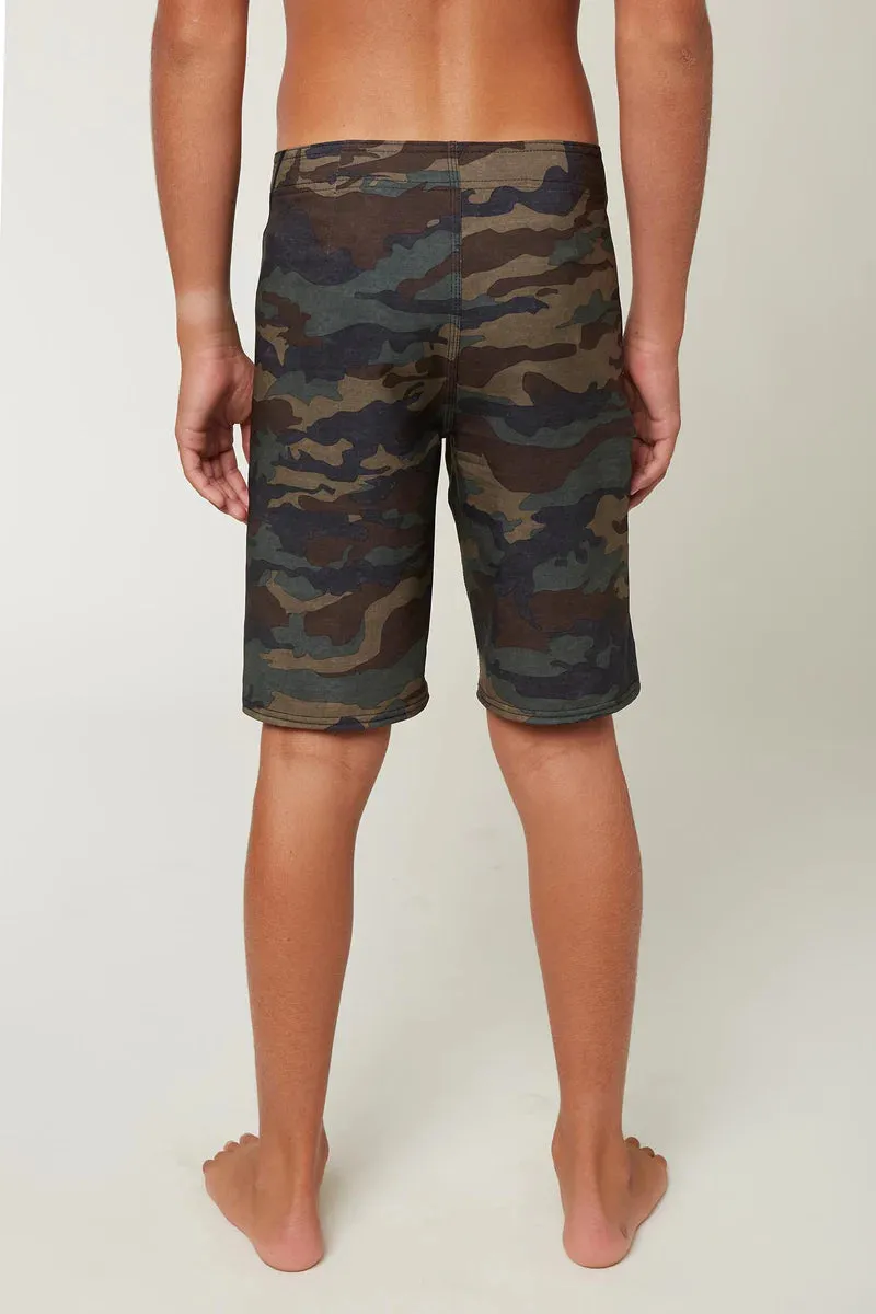 O'Neill Boys Hyperfreak S-Seam Boardshort -CAMO