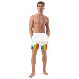 Pride Men's swim trunks