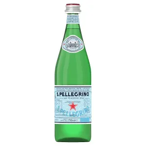 San Pellegrino Sparkling Natural Mineral Water Glass 750ml (Case of 12)