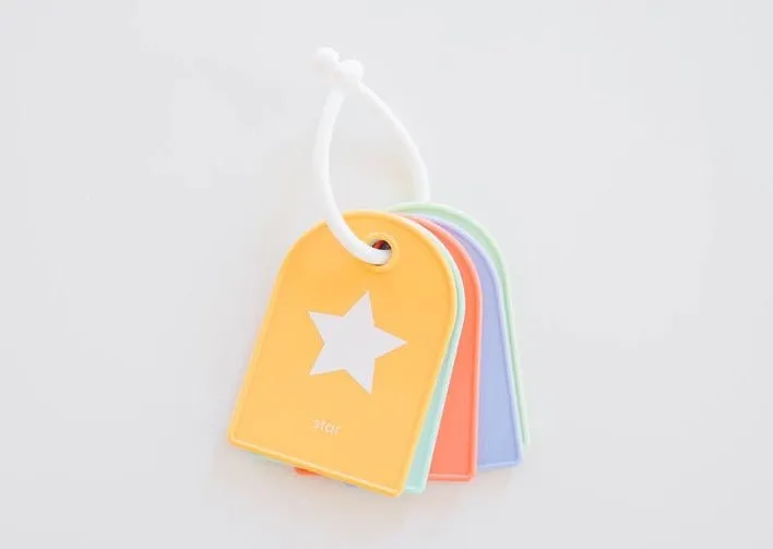 Silicone Shape Flash Cards