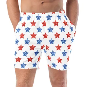 Star printed swimwear trunk for men's