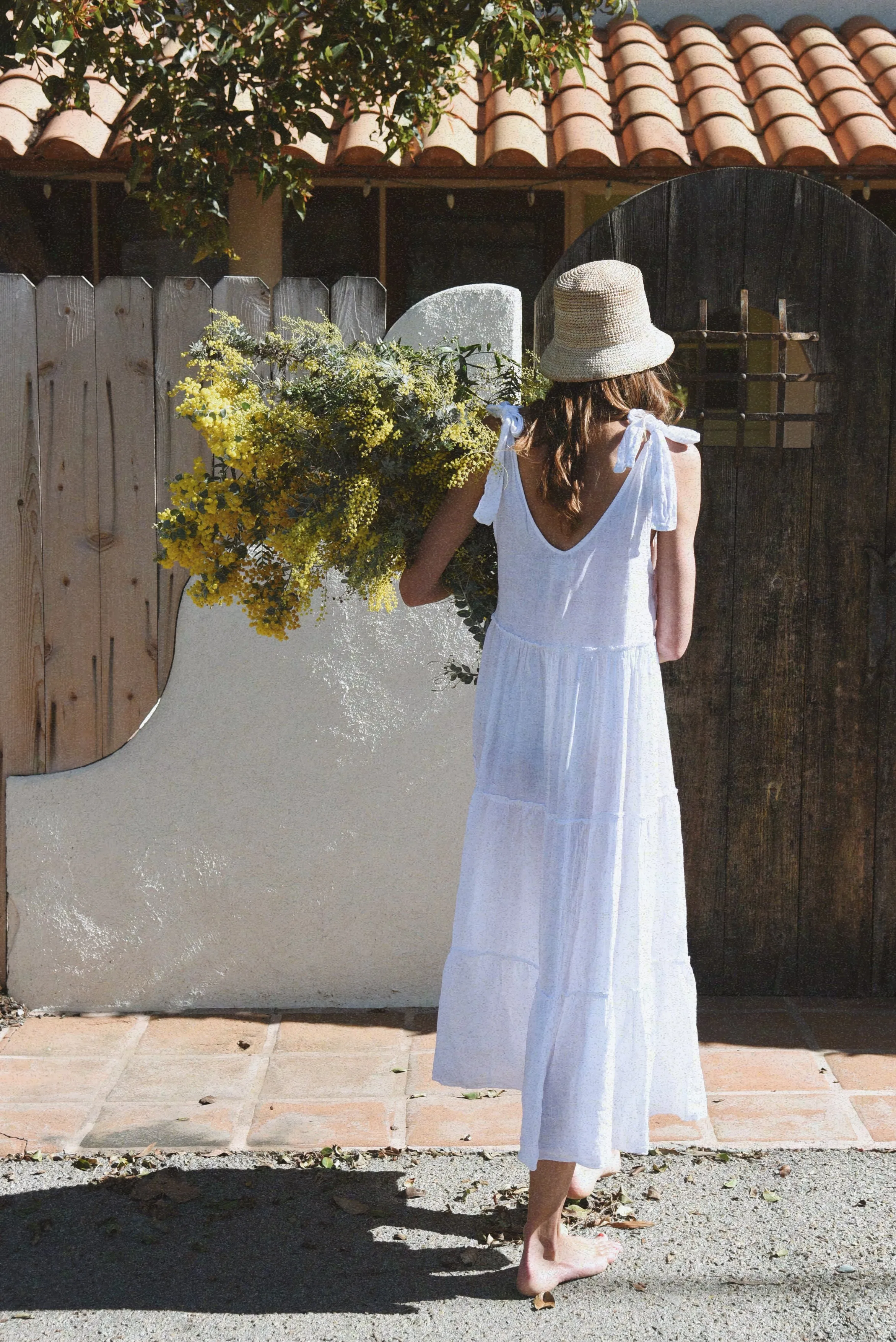 The Sevilla Dress // Blanco