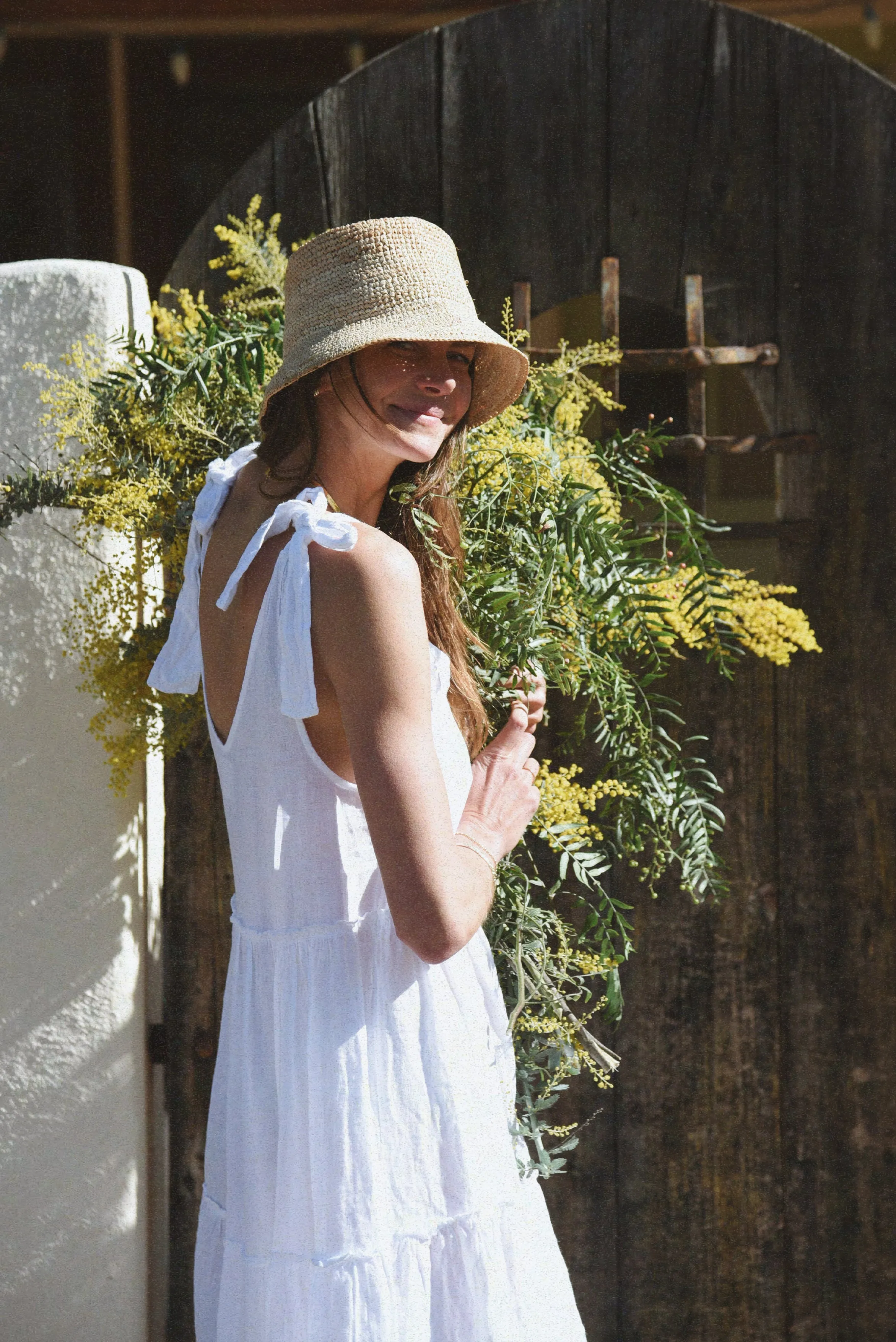 The Sevilla Dress // Blanco