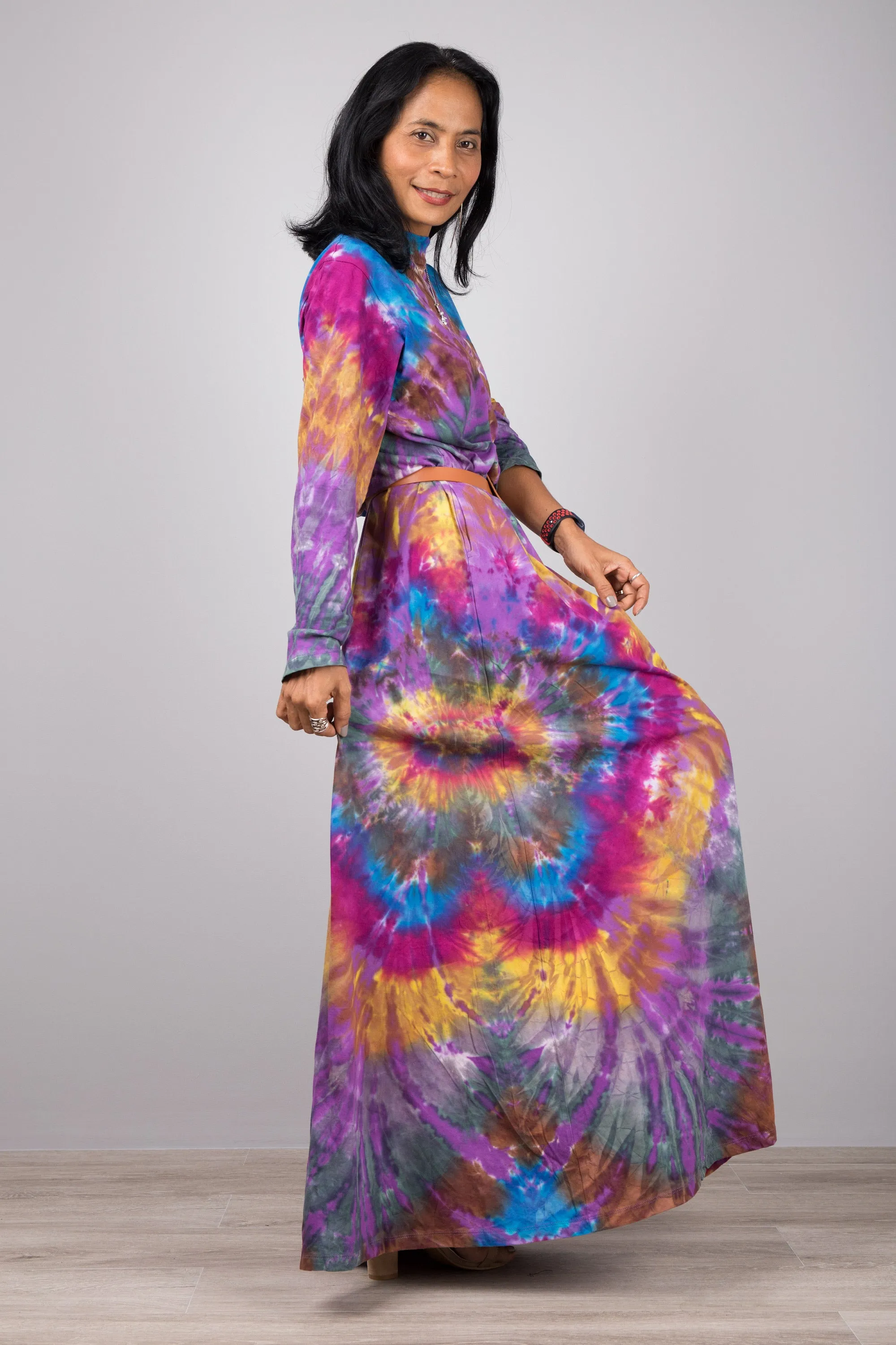 Tie dye dress