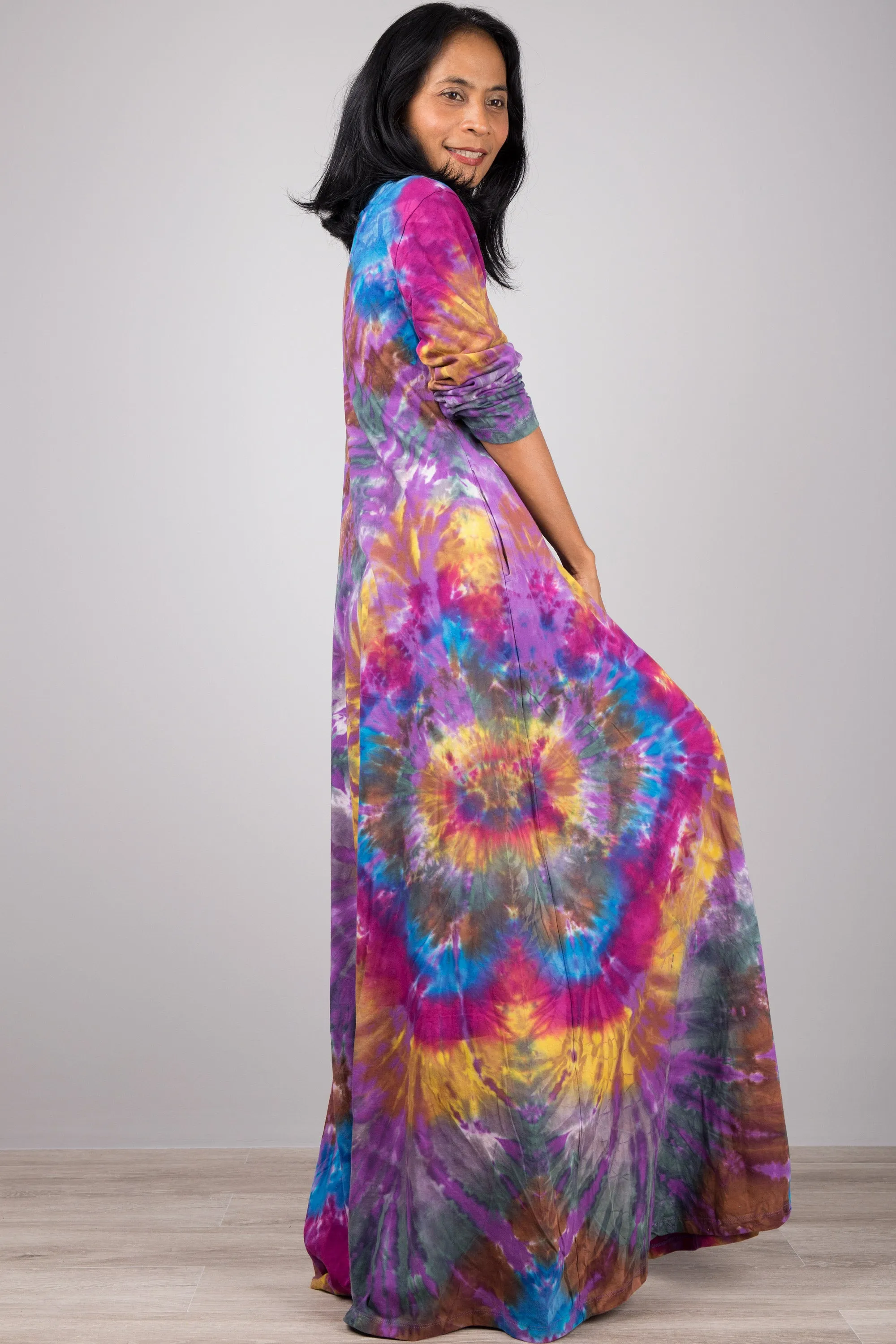 Tie dye dress