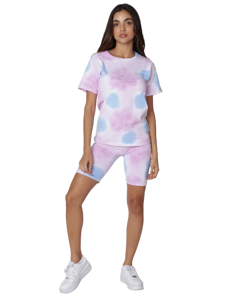 Tie dye short set