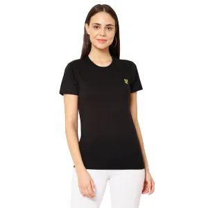 Vimal Jonney Black Color T-shirt For Women